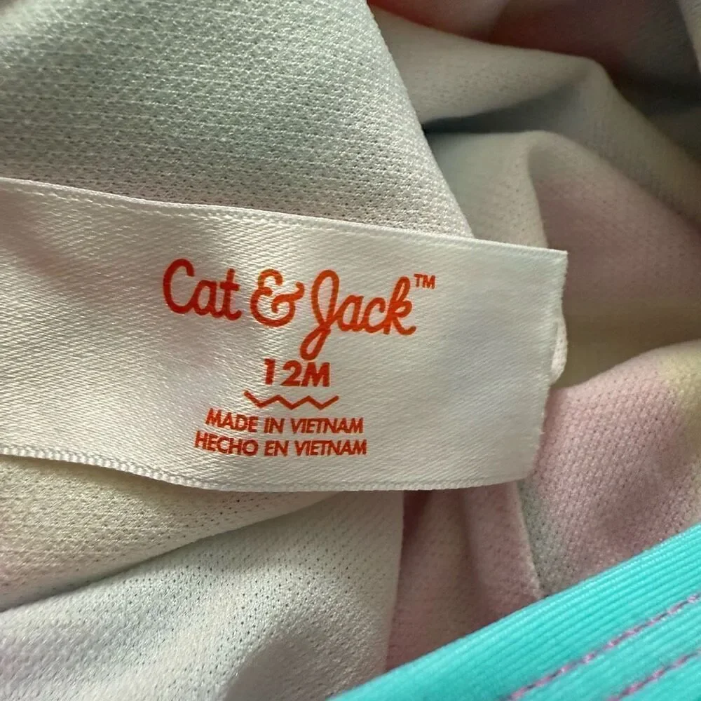 Ruffle Butts, Cat & Jack & Crazy 8 Lot of 3 swimsuits size 6-12 months